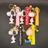 Snoopy and Charlie Brown Keychain