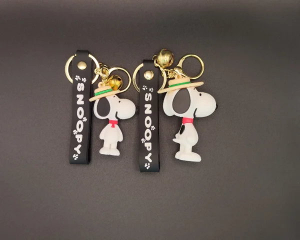 Snoopy with Hat Keychain