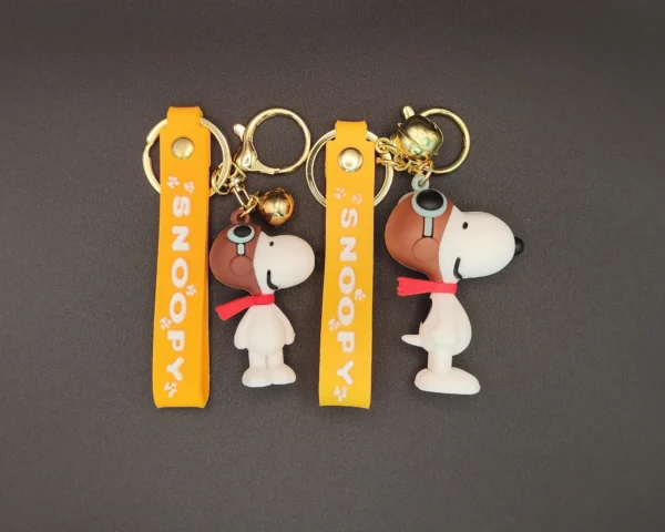 Snoopy Aviator Keychain