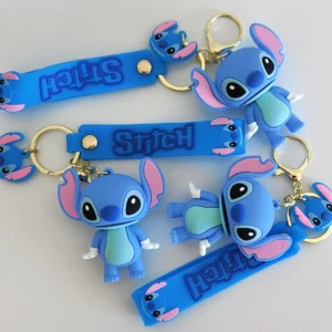 Stitch Silicone Keychain