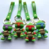 Ninja Turtles Silicone Keychain