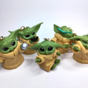 Cute Baby Yoda Keychain