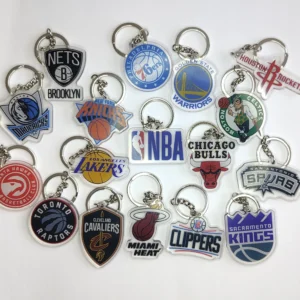 NBA Teams Acrylic Keychain