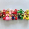 Super Mario silicone keychain