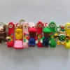 Super Mario silicone keychain